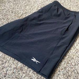 Reebok black fitted athletic shorts. 2xl